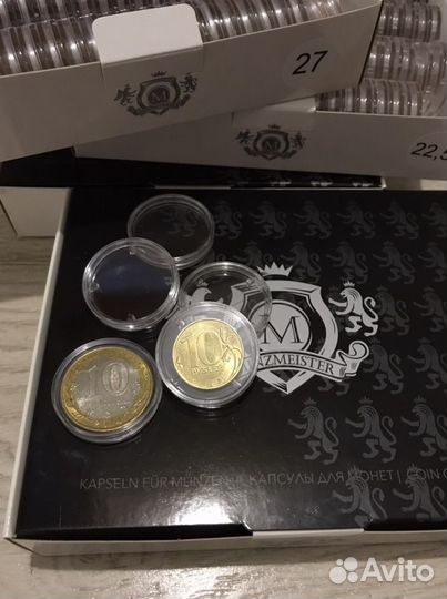 Капсулы для монет