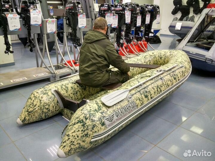 Надувная моторная лодка Флагман 320 Pixel