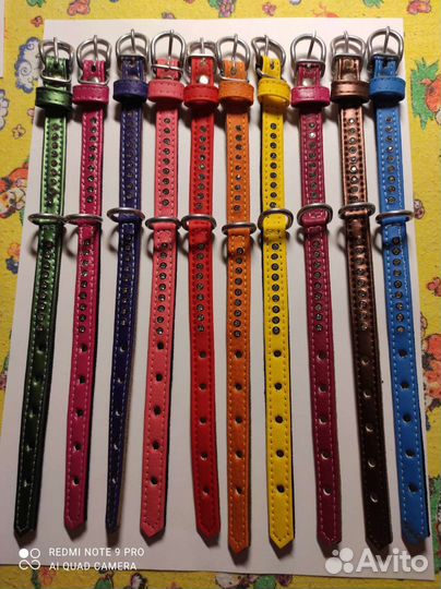 Ошейник со стразами