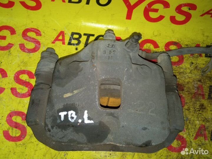 Суппорт передний левый Hyundai Getz TB G4EE