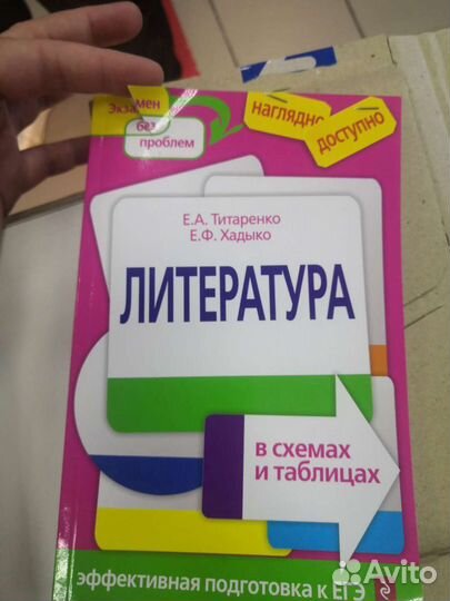 Литература для егэ в таблицах и схемах