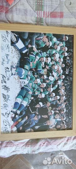 Автографы хоккеистов