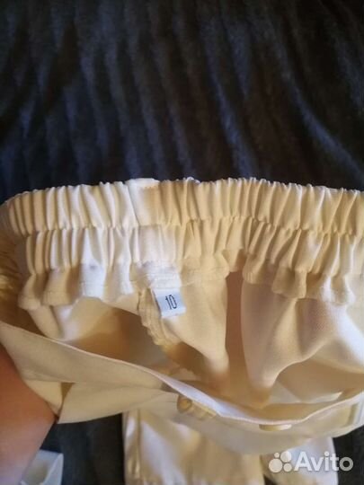 Костюм праздничный белый и вещи для ребёнка