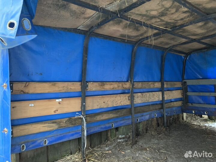 Тент с каркасом на газель