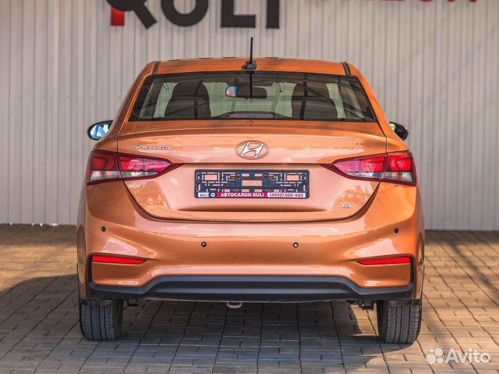 Hyundai Solaris 1.6 AT, 2018, 65 418 км