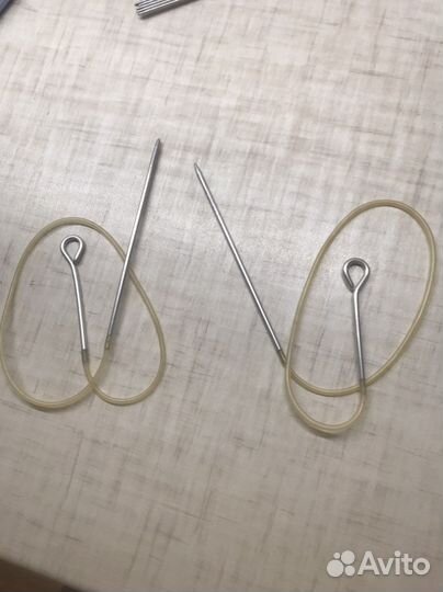 Спицы для вязания, пяльца