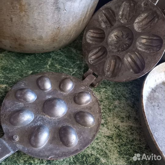 Казан сковорода орешница форма половник СССР