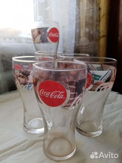Посуда бокалы coca cola
