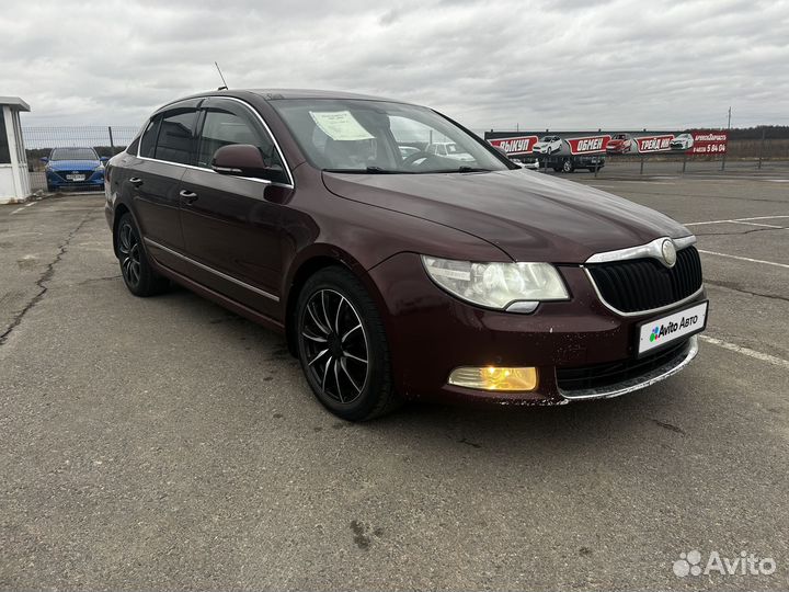 Skoda Superb 1.8 AMT, 2009, 252 600 км