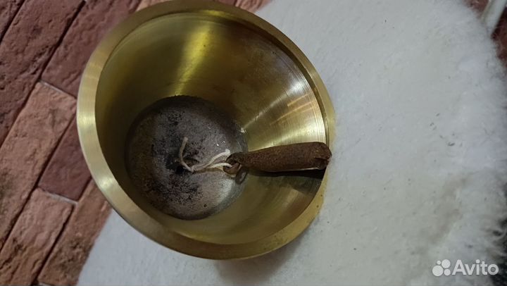 Колокол тибетский бронза