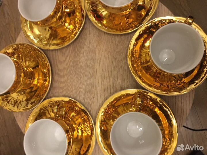 Чайный набор Чехословакия 12 пр Бернадотте 72 винт