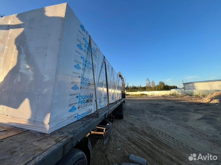 Газобетон с завода Бонолит