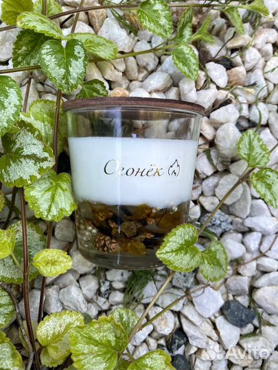 Свечи из кокосового воска