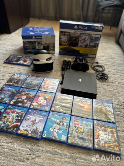 PS4 в комплекте
