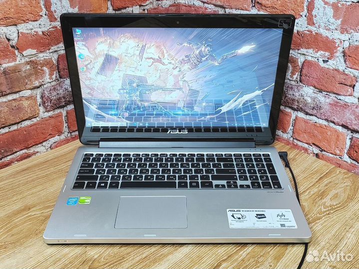 Asus FullHD Новый Акб Ноутбук Сенсорный Игровой