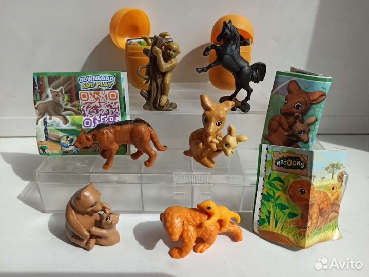Киндер natoons/ животные