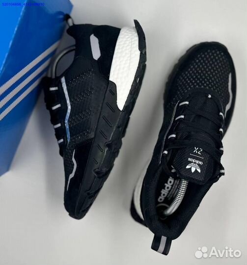 Кроссовки Adidas ZX 1000 Black (Арт.84413)