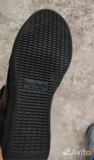 Сникерсы isabel marant nero giardini