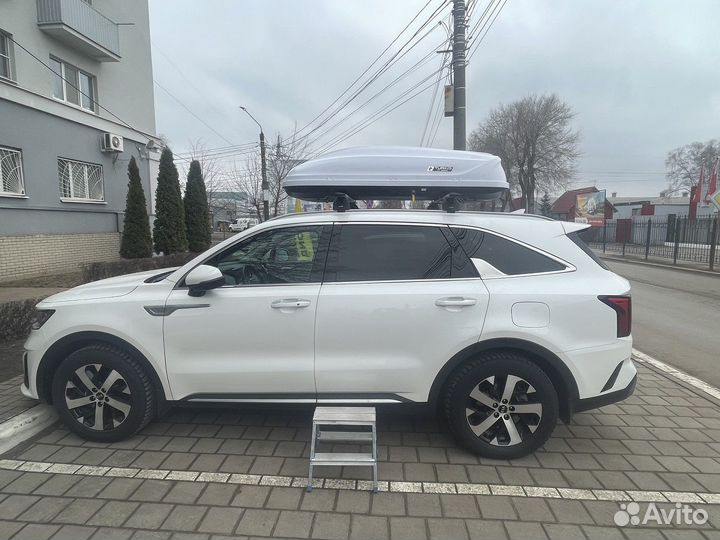 Бокс на крышу автомобиля Turino Medium 460 на Соре