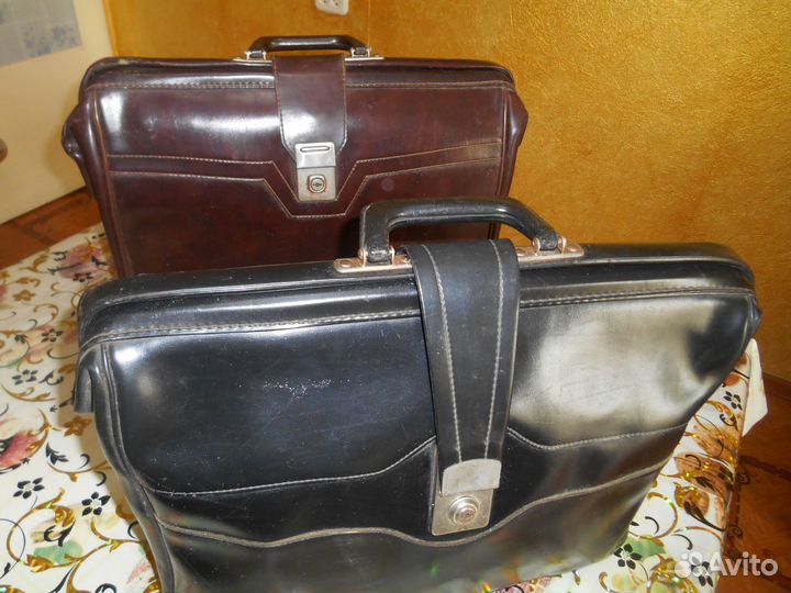Портфель кожаный мужской СССР