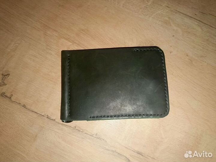 Бумажник мужской кожаный
