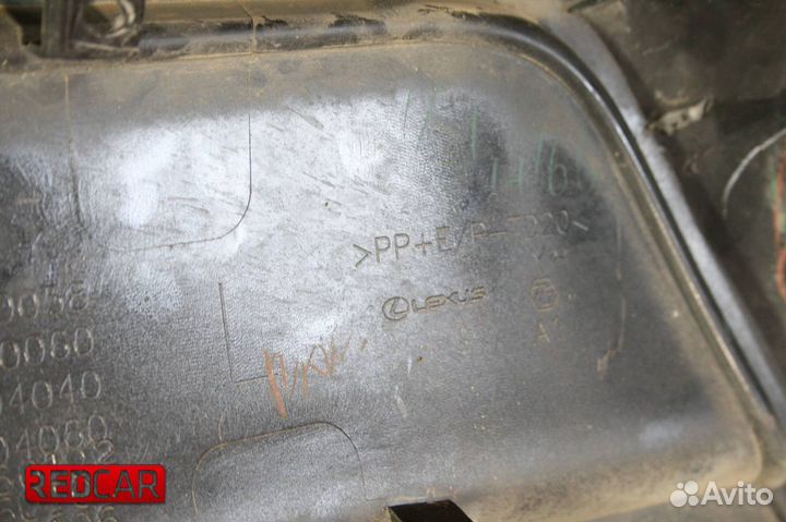 Спойлер бампера зад лев Superior Lexus LX 3 (18)