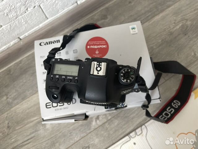 Зеркальный фотоаппарат canon 6d body объявление продам