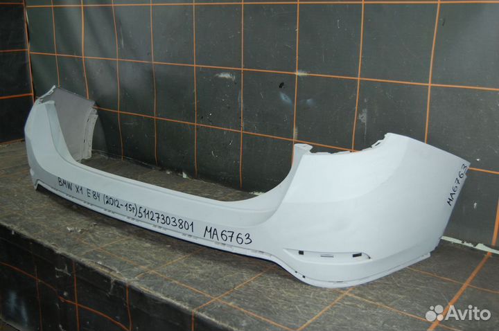 Бампер задний - BMW X1 E84