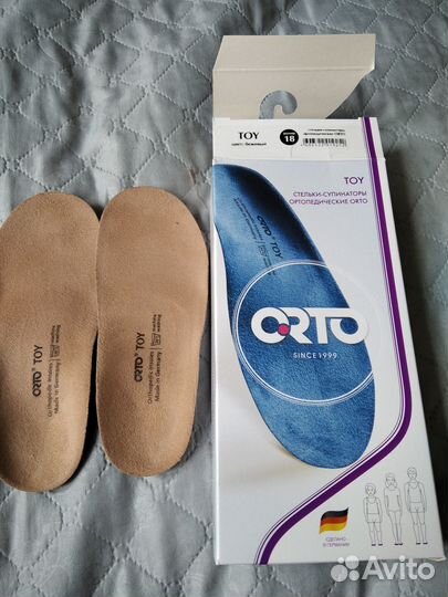 Новые стельки-супинаторы ортопедич. Орто той