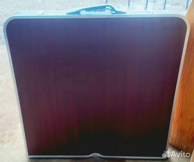 Стол складной алюминиевый с 4мя стульями