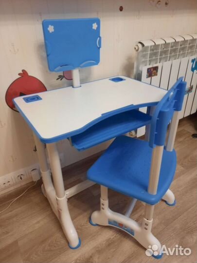 Растущий стол и стул