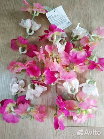 Цветочная гирлянда Икея