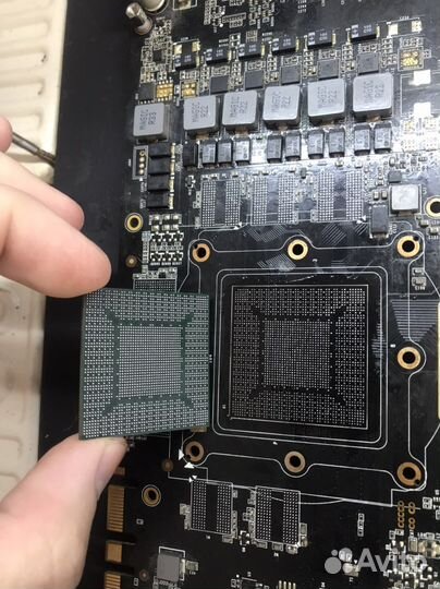 Профессиональный ремонт видеокарт ноутбуков и пк