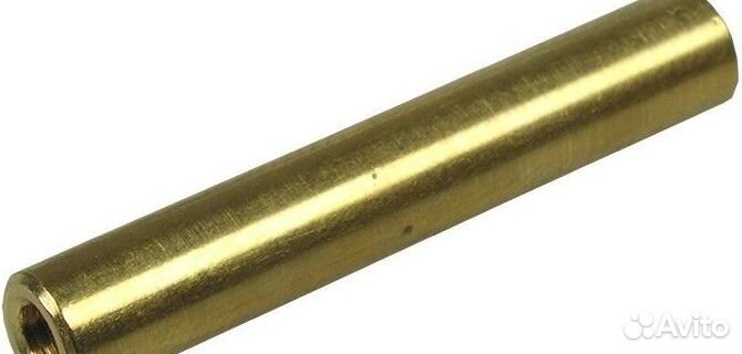 Стойка для печатных плат, круглая, латунь,М3, 30мм