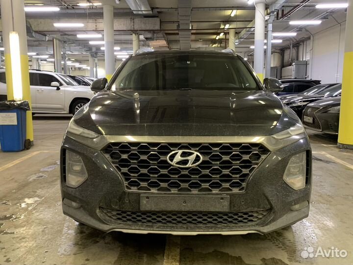 Hyundai Santa Fe 2.2 AT, 2018, 94 700 км