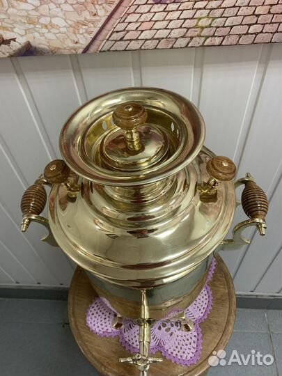 Самовар угольный на дровах 6-7 л Захряпин