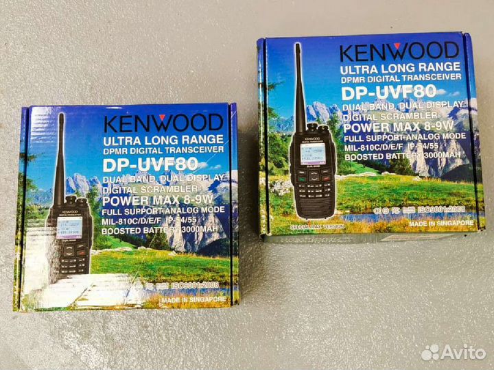 Компактные Рации Kenwood DP-UVF80 Комплект