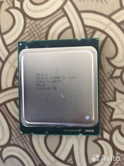 Процессор intel xeon E5 1620 3,6 ггц