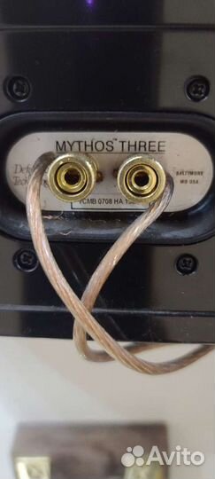 Ас definitive mythos three center (black)