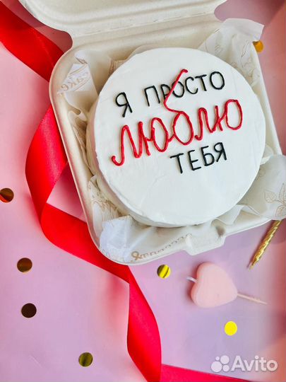 Бенто торт
