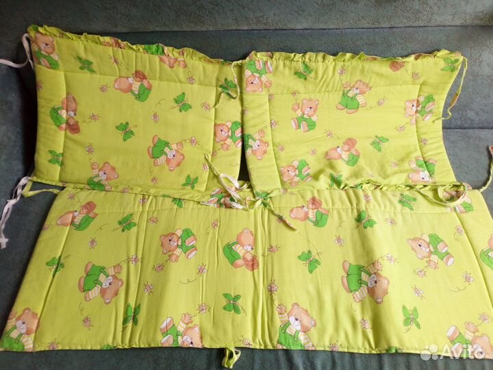 Бортики в детскую кроватку