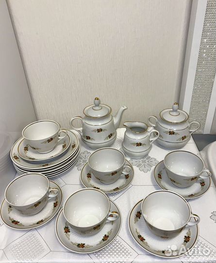 Новый Сервиз чайный RPR рижский