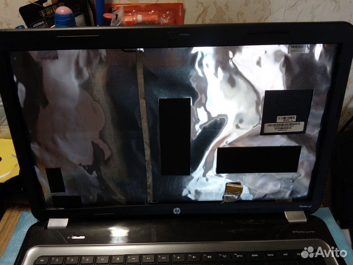 Ноутбук HP Pavilion G7-1202ER (В разборе, детали)