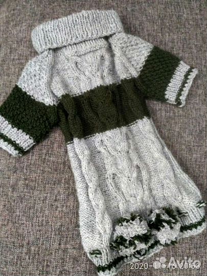 Вязанная одежда для животных