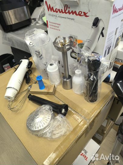Погружной блендер 6в1 Moulinex Infiny Force