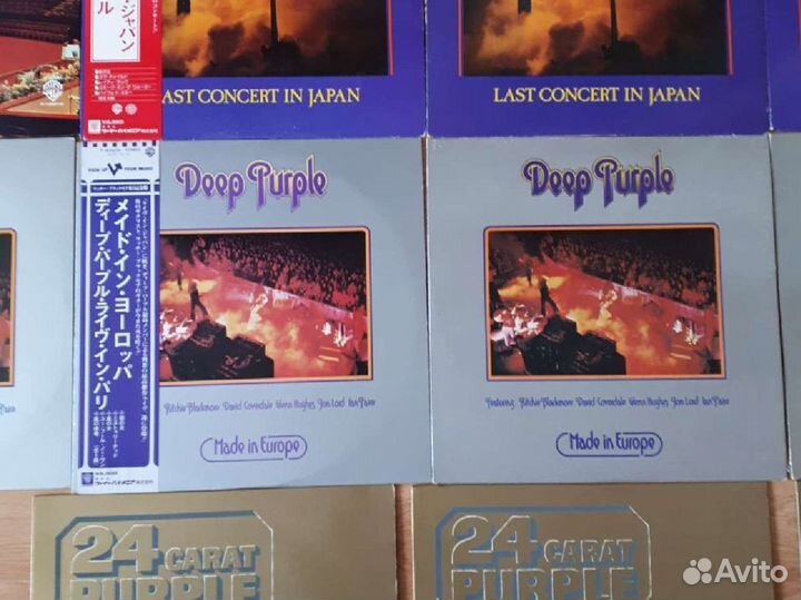 Винил. deep purple. Japan press