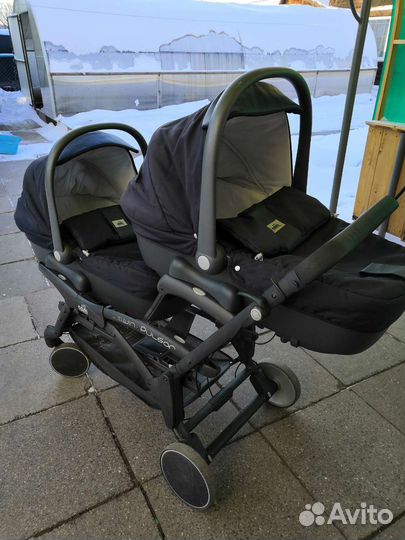 Коляска для двойни