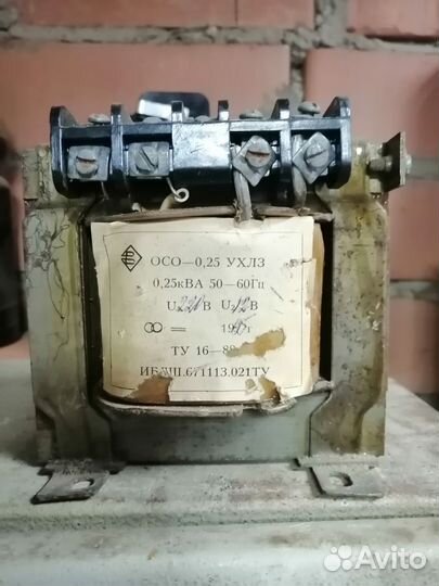 Трансформатор 220 на 12