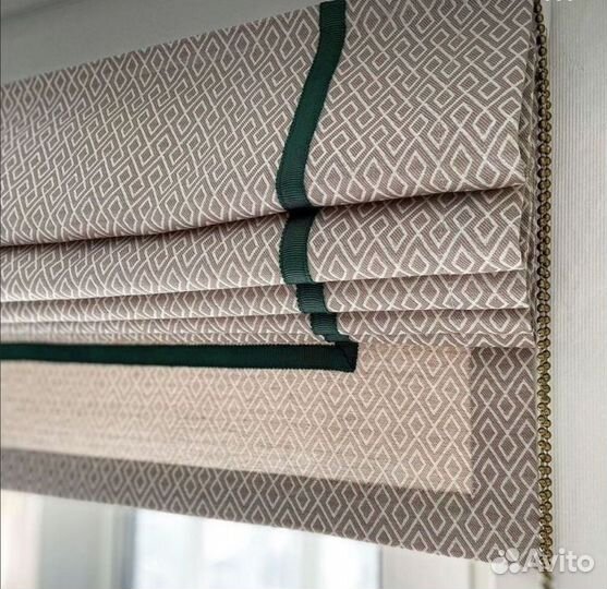 Шторы на заказ.Римские шторы. Карнизы. Установка