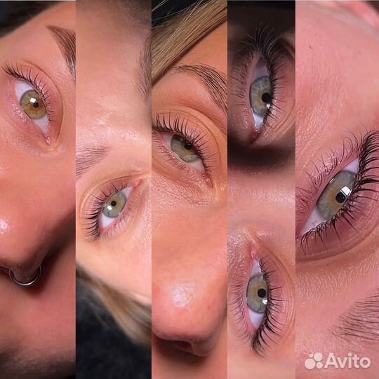Ламинирование ресниц и бровей
